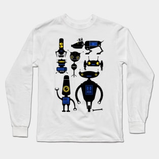 Lots of Robots! Long Sleeve T-Shirt